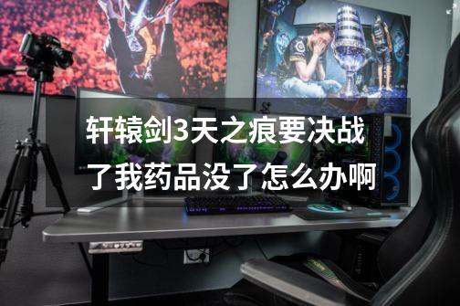 轩辕剑3天之痕要决战了我药品没了怎么办啊-第1张-游戏信息-龙启网