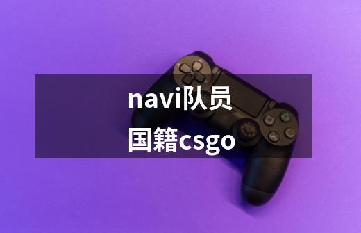 navi队员国籍csgo-第1张-游戏信息-龙启网