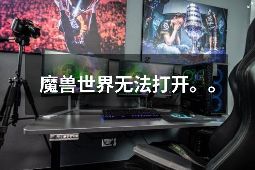 魔兽世界无法打开。。-第1张-游戏信息-龙启网