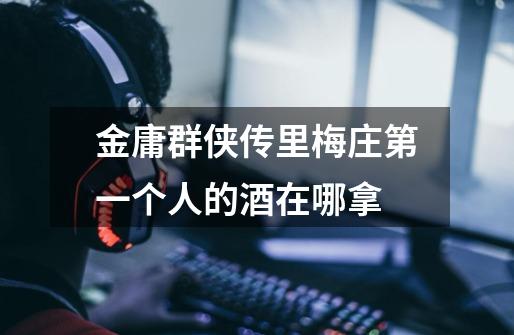 金庸群侠传里梅庄第一个人的酒在哪拿-第1张-游戏信息-龙启网