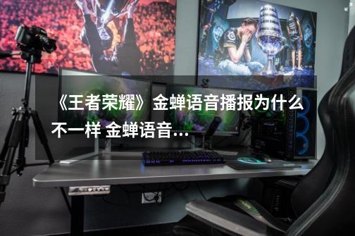 《王者荣耀》金蝉语音播报为什么不一样 金蝉语音播报不一样详解-第1张-游戏信息-龙启网