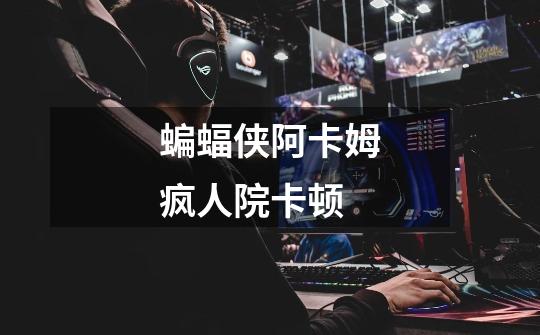 蝙蝠侠阿卡姆疯人院卡顿-第1张-游戏信息-龙启网