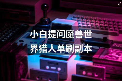 小白提问魔兽世界猎人单刷副本-第1张-游戏信息-龙启网