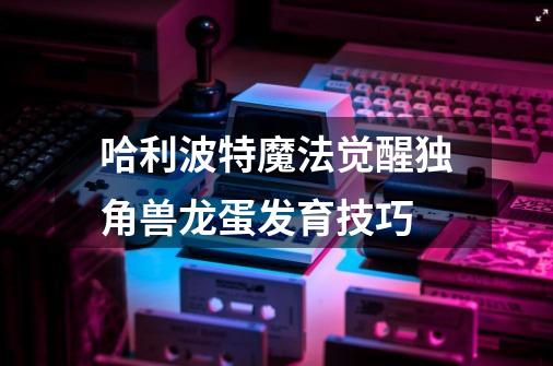 哈利波特魔法觉醒独角兽龙蛋发育技巧-第1张-游戏信息-龙启网