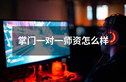 掌门一对一师资怎么样-第1张-游戏信息-龙启网