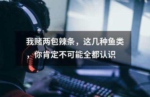 我赌两包辣条,这几种鱼类,你肯定不可能全都认识-第1张-游戏信息-龙启网