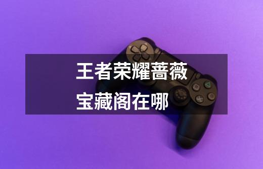 王者荣耀蔷薇宝藏阁在哪-第1张-游戏信息-龙启网