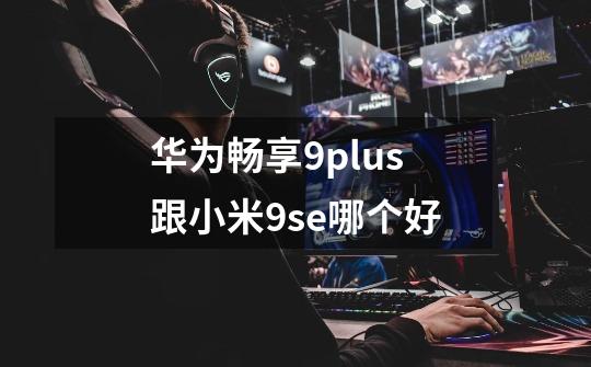 华为畅享9plus跟小米9se哪个好-第1张-游戏信息-龙启网