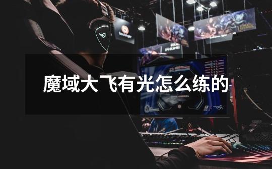 魔域大飞有光怎么练的-第1张-游戏信息-龙启网