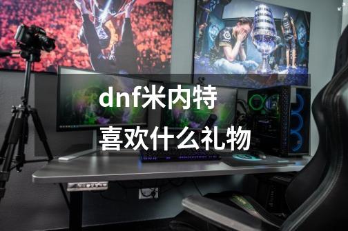 dnf米内特喜欢什么礼物-第1张-游戏信息-龙启网