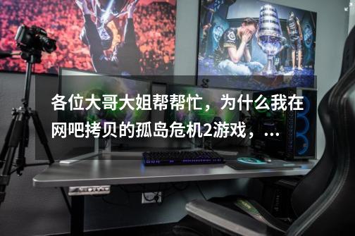 各位大哥大姐帮帮忙，为什么我在网吧拷贝的孤岛危机2游戏，回到家中运行却是英文版，可在网吧玩却是中文版-第1张-游戏信息-龙启网