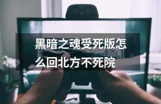黑暗之魂受死版怎么回北方不死院-第1张-游戏信息-龙启网