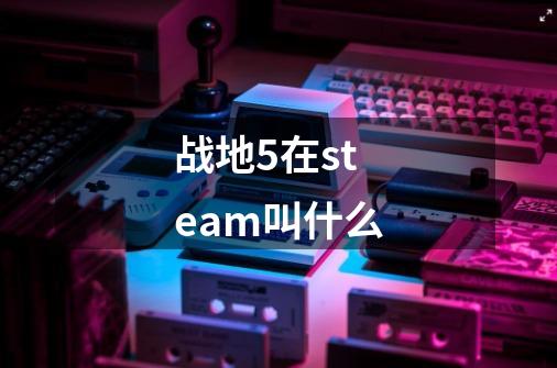 战地5在steam叫什么-第1张-游戏信息-龙启网