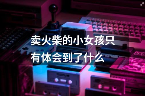 卖火柴的小女孩只有体会到了什么-第1张-游戏信息-龙启网