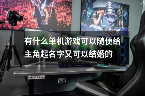 有什么单机游戏可以随便给主角起名字又可以结婚的-第1张-游戏信息-龙启网