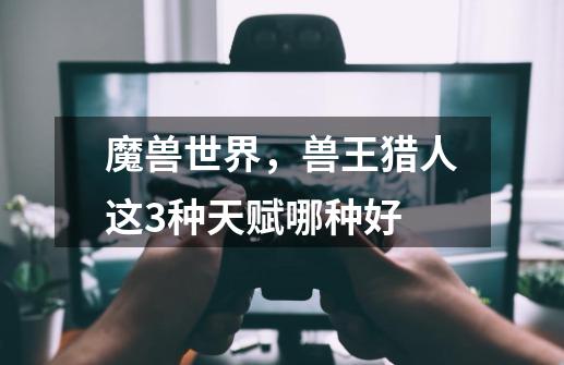 魔兽世界,兽王猎人这3种天赋哪种好-第1张-游戏信息-龙启网