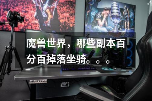 魔兽世界,哪些副本百分百掉落坐骑。。。-第1张-游戏信息-龙启网