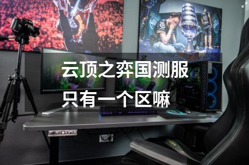 云顶之弈国测服只有一个区嘛-第1张-游戏信息-龙启网
