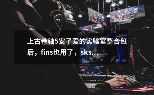 上古卷轴5安了爱的实验室整合包后,fins也用了,skse也符合,但进去后人物摆大字,怎么解决-第1张-游戏信息-龙启网
