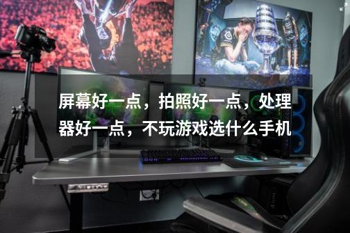 屏幕好一点,拍照好一点,处理器好一点,不玩游戏选什么手机-第1张-游戏信息-龙启网