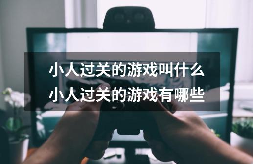 小人过关的游戏叫什么小人过关的游戏有哪些-第1张-游戏信息-龙启网