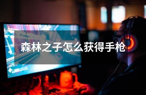 森林之子怎么获得手枪-第1张-游戏信息-龙启网