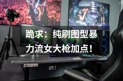 跪求:纯刷图型暴力流女大枪加点!-第1张-游戏信息-龙启网
