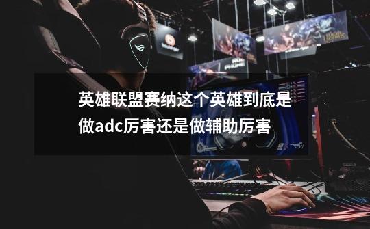 英雄联盟赛纳这个英雄到底是做adc厉害还是做辅助厉害-第1张-游戏信息-龙启网