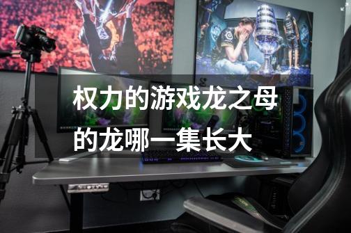 权力的游戏龙之母的龙哪一集长大-第1张-游戏信息-龙启网