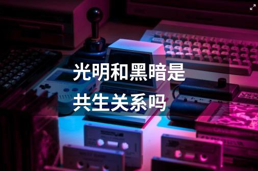 光明和黑暗是共生关系吗-第1张-游戏信息-龙启网