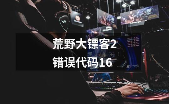 荒野大镖客2错误代码16-第1张-游戏信息-龙启网