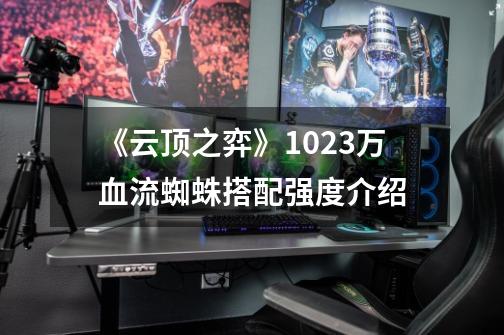 《云顶之弈》10.23万血流蜘蛛搭配强度介绍-第1张-游戏信息-龙启网