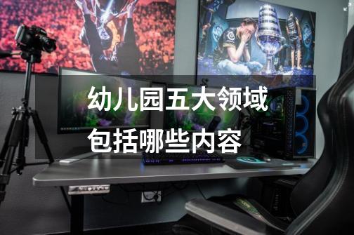 幼儿园五大领域包括哪些内容-第1张-游戏信息-龙启网