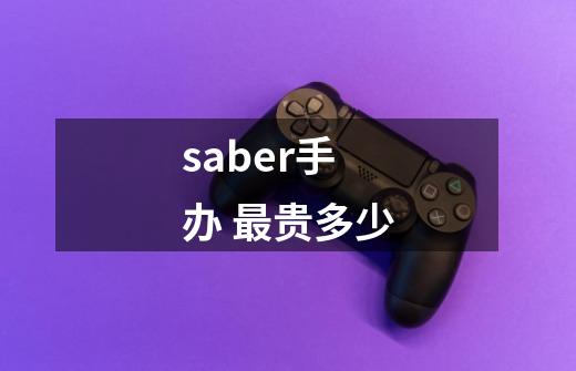 saber手办 最贵多少-第1张-游戏信息-龙启网