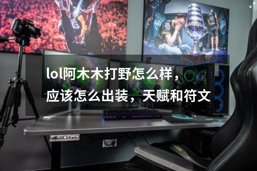 lol阿木木打野怎么样,应该怎么出装,天赋和符文-第1张-游戏信息-龙启网