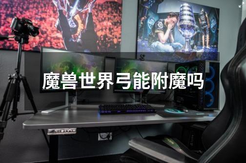 魔兽世界弓能附魔吗-第1张-游戏信息-龙启网