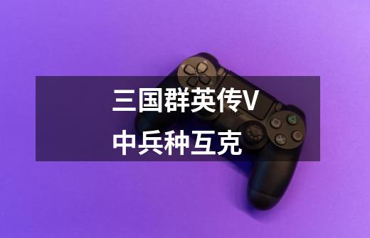 三国群英传V中兵种互克-第1张-游戏信息-龙启网