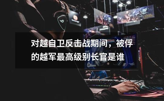 对越自卫反击战期间,被俘的越军最高级别长官是谁-第1张-游戏信息-龙启网
