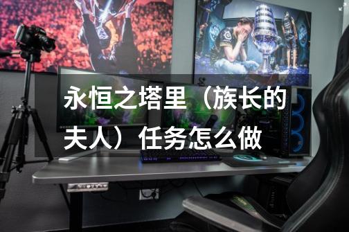 永恒之塔里(族长的夫人)任务怎么做-第1张-游戏信息-龙启网