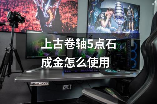 上古卷轴5点石成金怎么使用-第1张-游戏信息-龙启网