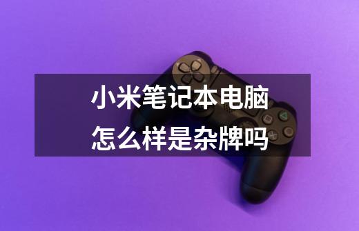 小米笔记本电脑怎么样是杂牌吗-第1张-游戏信息-龙启网