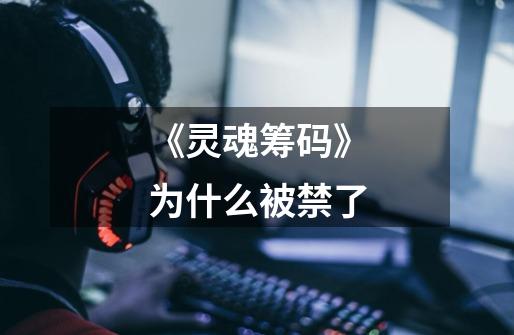 《灵魂筹码》为什么被禁了-第1张-游戏信息-龙启网