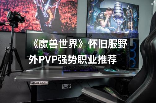 《魔兽世界》怀旧服野外PVP强势职业推荐-第1张-游戏信息-龙启网
