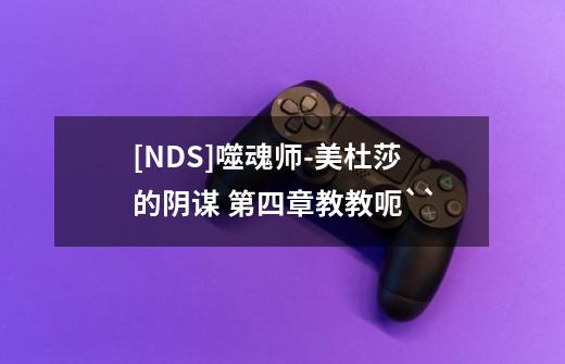 [NDS]噬魂师-美杜莎的阴谋 第四章教教呃``-第1张-游戏信息-龙启网