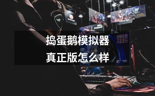 捣蛋鹅模拟器真正版怎么样-第1张-游戏信息-龙启网