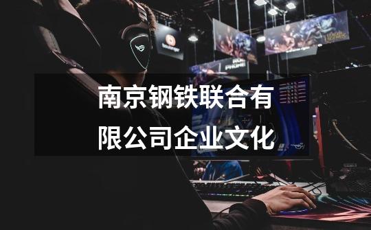 南京钢铁联合有限公司企业文化-第1张-游戏信息-龙启网
