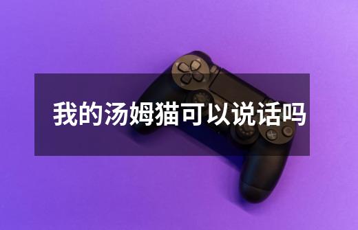 我的汤姆猫可以说话吗-第1张-游戏信息-龙启网