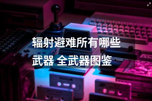 辐射避难所有哪些武器 全武器图鉴-第1张-游戏信息-龙启网