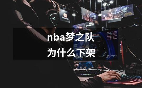 nba梦之队为什么下架-第1张-游戏信息-龙启网