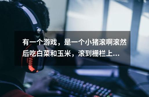 有一个游戏，是一个小猪滚啊滚然后吃白菜和玉米，滚到栅栏上当中不能撞到树或者狼的是什么-第1张-游戏信息-龙启网